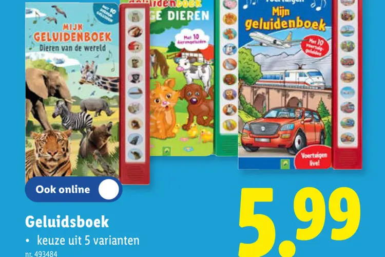 Promotie: Geluidsboek