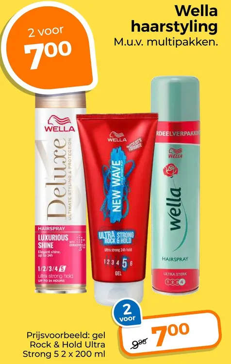 Aanbieding: Wella haarstyling