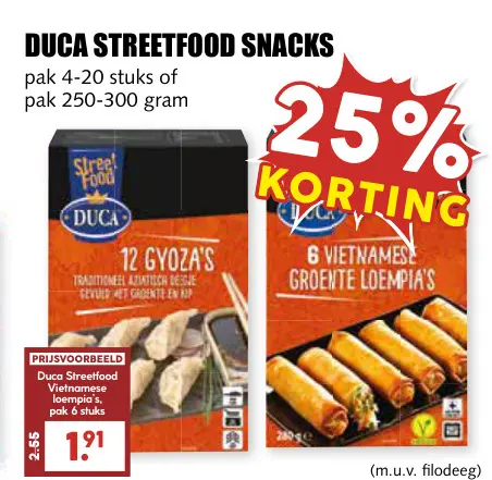 Aanbieding: Streetfood Snacks