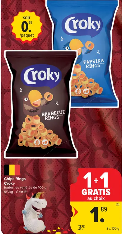 Offre: Chips Rings