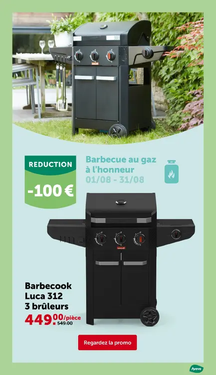 Offre: Barbecook Luca 312