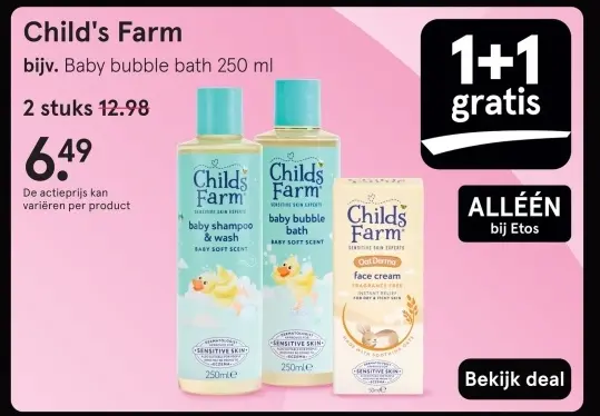Aanbieding: Child's Farm