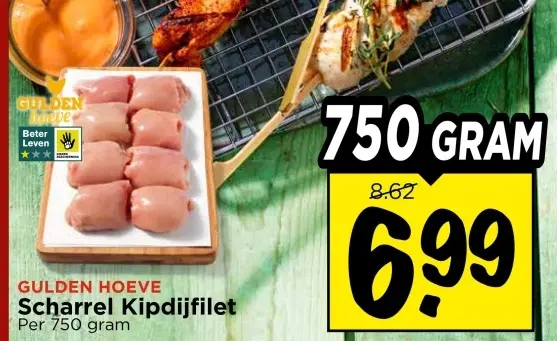 Scharrel Kipdijfilet