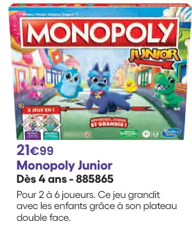 Offre: Monopoly Junior