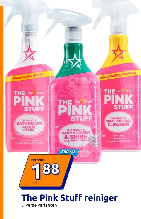 Aanbieding: The Pink Stuff reiniger