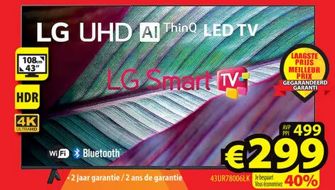 Aanbieding: UHD AI ThinQ LED TV