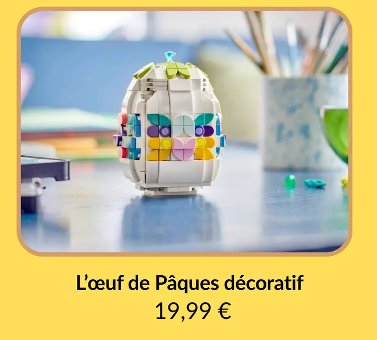 Offre: L'œuf de Pâques décoratif