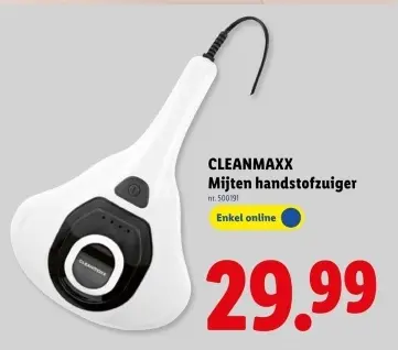 Promotie: Mijten handstofzuiger