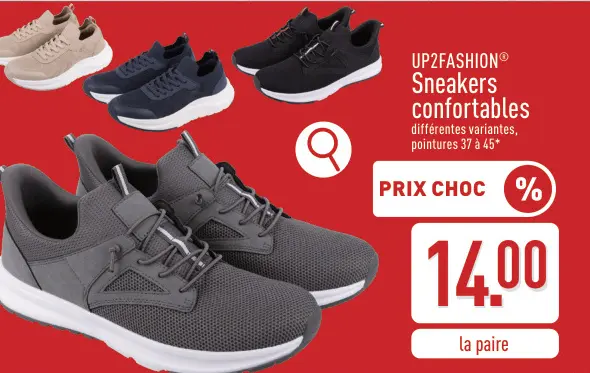 Offre: Sneakers confortables