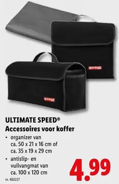 Aanbieding: Accessoires voor koffer
