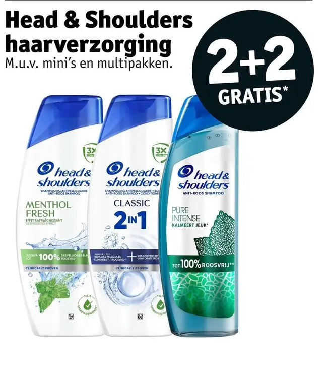 Promotie: Head & Shoulders haarverzorging