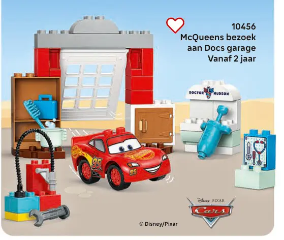 Aanbieding: McQueens bezoek aan Docs garage