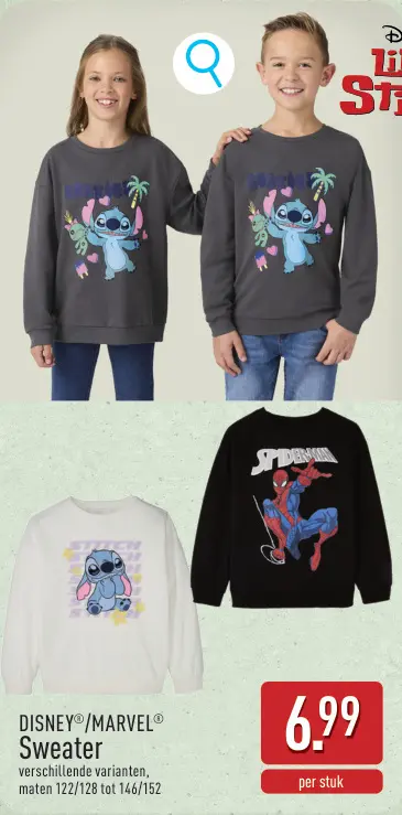 Promotie: DISNEY®/MARVEL® Set sweater