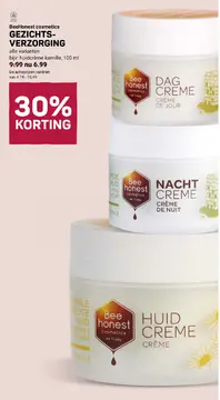 Aanbieding: BeeHonest Cosmetics Gezichtsverzorging