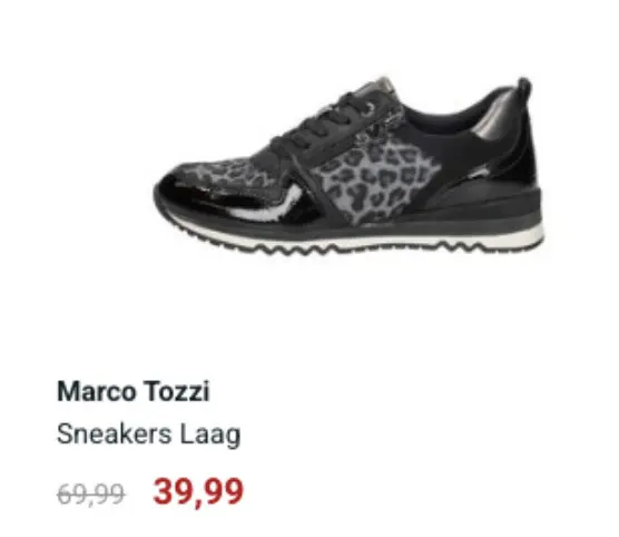 Promotie: Sneakers Laag
