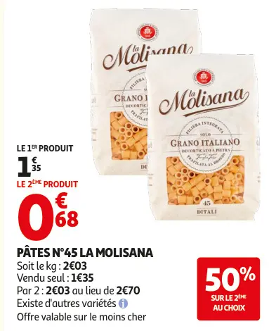 Promotie: Pâtes n°45