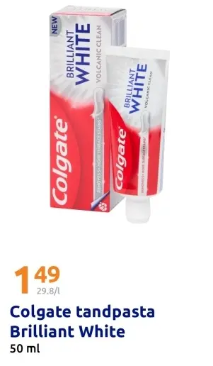 Promotie: tandpasta Brilliant White