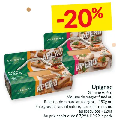 Offre: Gamme Apéro