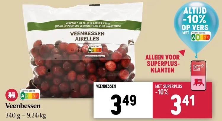 Promotie: Veenbessen