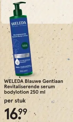 Aanbieding: Blauwe Gentiaan Revitaliserende serum bodylotion