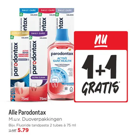 Aanbieding: Alle Parodontax
