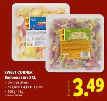 Offre: Bonbons sûrs XXL
