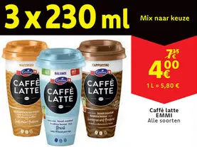 Aanbieding: Caffé latte