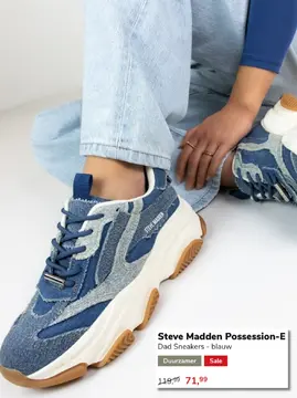 Aanbieding: Steve Madden Possession-E Dad Sneakers