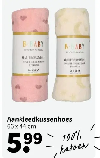 Promotie: Aankleedkussenhoes