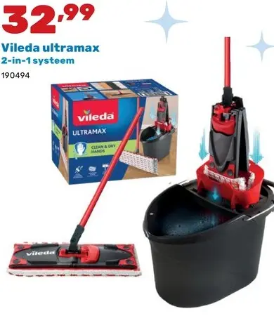 Promotie: Ultramax 2-in-1 systeem