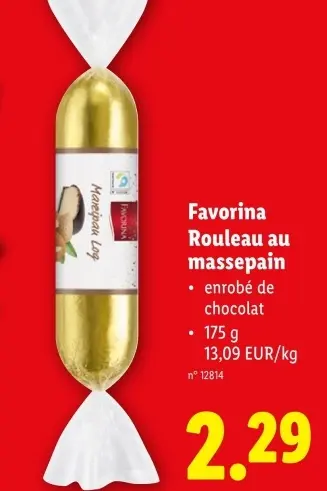 Offre: Rouleau au massepain