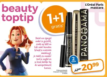 Aanbieding: L'Oréal Paris mascara