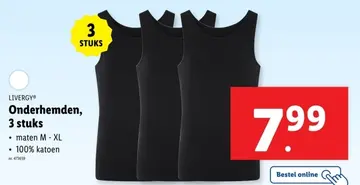 Aanbieding: Onderhemden