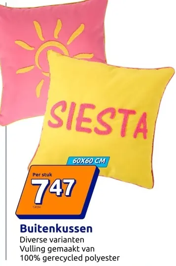 Aanbieding: Buitenkussen