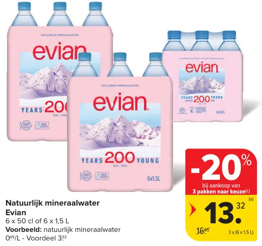 Promotie: Natuurlijk mineraalwater