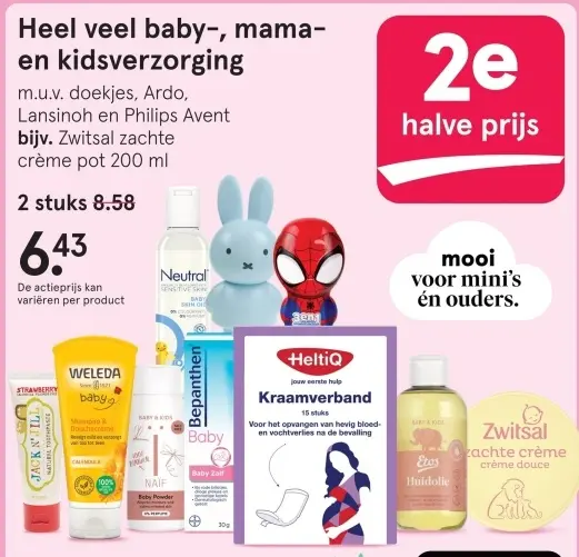 Aanbieding: Heel veel baby-, mama- en kidsverzorging