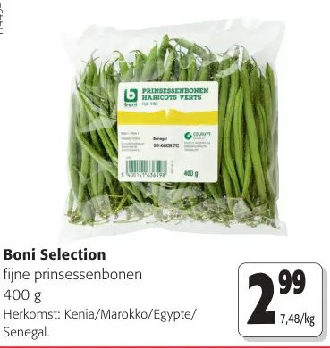 Promotie: Fijne prinsessenbonen