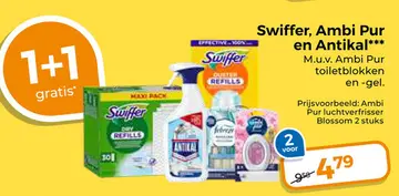Aanbieding: Swiffer, Ambi Pur en Antikal