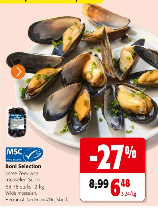 Promotie: Zeeuwse mosselen Super