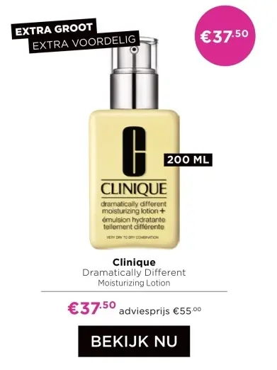 Aanbieding: Dramatically Different Moisturizing Lotion
