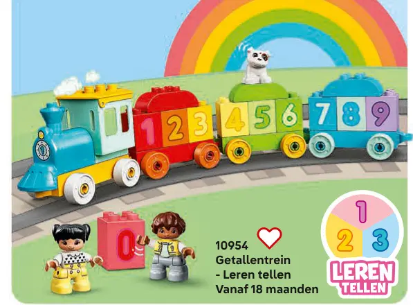 Aanbieding: Getallentrein - Leren tellen 10954