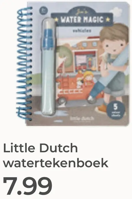 Aanbieding: Watertekenboek