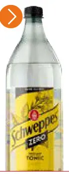 Offre: Schweppes toutes les bouteilles 1,5 L