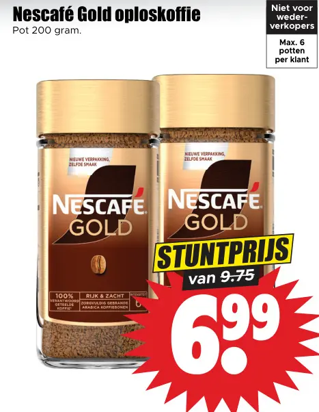 Aanbieding: oploskoffie