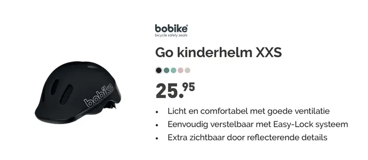 Aanbieding: Go kinderhelm XXS
