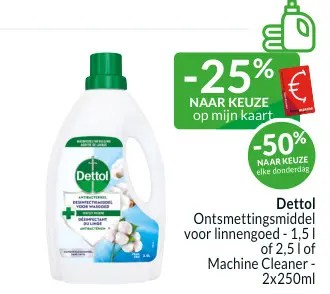 Promotie: Ontsmettingsmiddel voor linnengoed