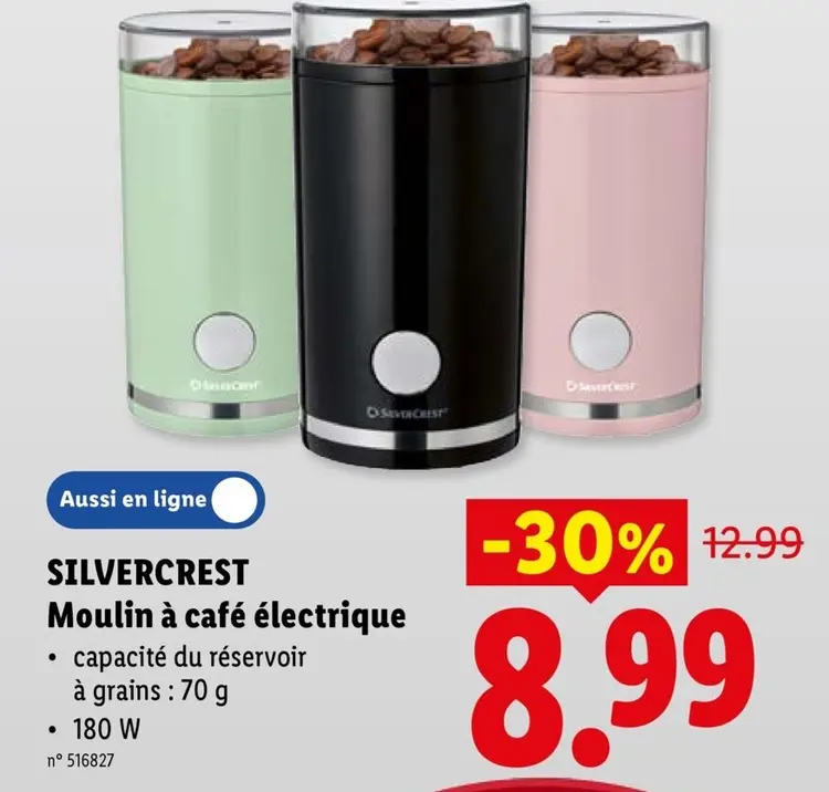 Offre: Moulin à café électrique