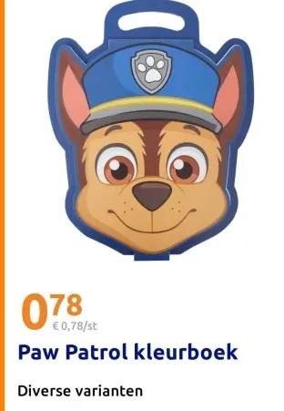 Aanbieding: Paw Patrol kleurboek