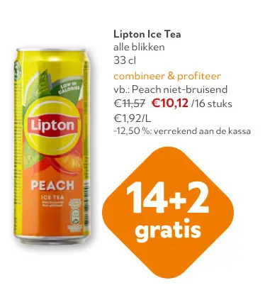 Promotie: Lipton Ice Tea