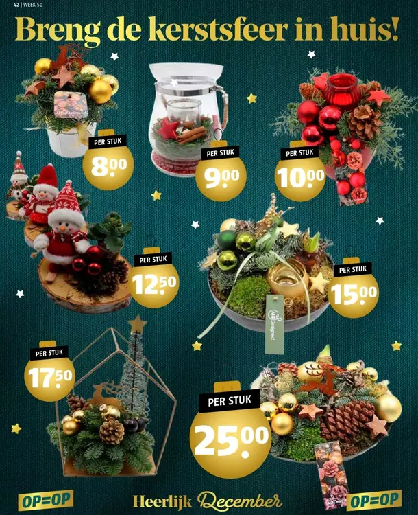 Aanbieding: Kerstdecoratie
